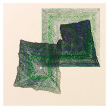 cobb (a-3) violet : green : orange =3:8:1 /drawing for brush, acrylic and paper